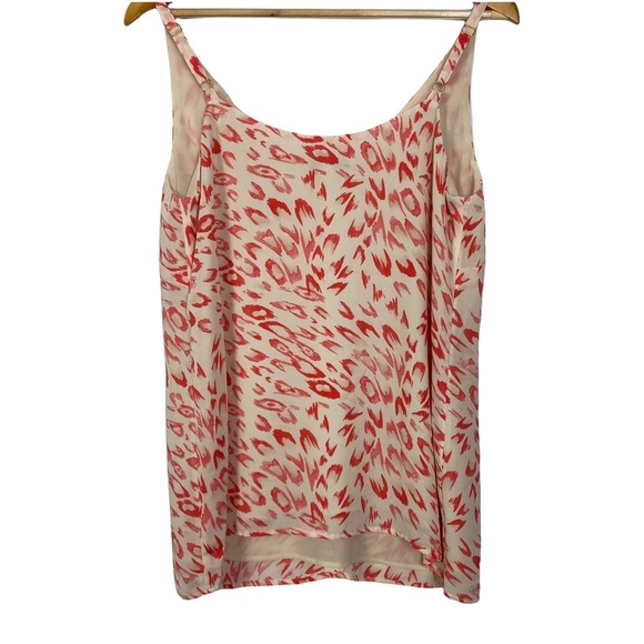 CAbi Pink FLIRTY Animal Print Cami Tunic Tank Top Size Small - Picture 6 of 11